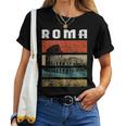 Roma Italia Coliseo Souvenir Italiano Regalo Sin Mangas Camiseta de mujer