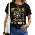 Running I Hab Saufenerstanden Saufen Beer Pub T-shirt Frauen