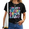 In My Second Grade Era 2Nd Grade Girl Teacher Back To School Women T-shirt