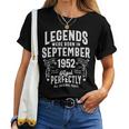 Settembre 1952 Regali Di Compleanno 72 Anni Uomini Donne Maglietta da donna