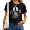 Setter Inglese Mountain Paw Cane Mamma E Papà Maglietta da donna
