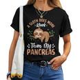 A Sloth Does More Work Than My Pancreas Diabete Maglietta da donna