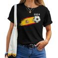 Spain Football Spain Flag Jersey Espana Spain Flag T-shirt Frauen