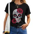 Tete De Mort Mexicaine I Dia De Los Muertos T-shirt femme