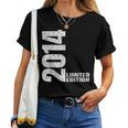 Vintage 2014 Limited Edition Classic 2014 Birthday Maglietta da donna