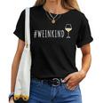 Weinkind Wine Alcohol Drinker Red Wine T-shirt Frauen