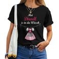 Women's Mei Dirndl Is In Da Wäsch Oktoberfest Oktoberfest Costume T-shirt Frauen