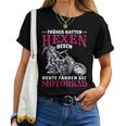 Women's Motorcycle Saying Biker Heute Fahren Sie Motorcycle T-shirt Frauen