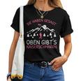 Women's Oben Gibt's Kaiserschmarrn Bergsteiger Mountain Hiking Slogan S T-shirt Frauen