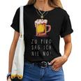 Zu Pivo Sag Ich Nie No Beer Croatian Beer T-shirt Frauen