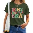 In My Christmas Era Cute Groovy Christmas Holiday Xmas Women T-shirt