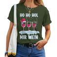 Ho Hol Mir Wine Costume Christmas Men T-shirt Frauen