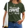 Merry Christ Mas Christian Christmas Jesus Christmas Family Women T-shirt Merry Christ Mas Christian Christmas Jesus Christmas Family Women T-shirt