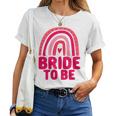 Bride To Be La Sposa Che Sarà Team Bride Bachelorette Maglietta da donna