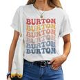 Burton City Groovy Retro T-shirt Frauen