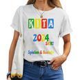 Children's Kita Abgänger 2024 Kita Geschafft 2024 Nursery Graduate 2024 T-shirt Frauen