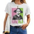 Kamala Harris Girl Cute Melanin Retrointage History T-shirt Frauen