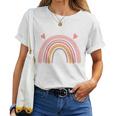 Kinder Ich Bin 6 Jahre Girl's Birthday 6Th Boho Rainbow T-shirt Frauen