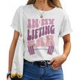 In My Lifting Era Copertura Per Pompa Gym Girl Boss Sul Retro Maglietta da donna