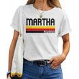 Martha Nom Personnalisé Mignon Idéeintage Martha T-shirt femme
