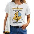 Optimismus Heißt Umgedreht Sumsi Mit Po Bees Honey Beekeeper T-shirt Frauen