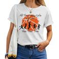 All The Pretty Girls Like Walk This This Basketball Player Women T-shirt