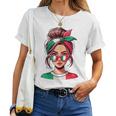 Ragazza Italiana Italian Girl Italia Italy Flag Women's T-shirt Frauen