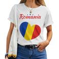 Romania Flag Women's Romania T-shirt Frauen