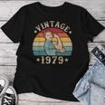 45º Compleannointage 1979 Donne 45 Anno Signore Maglietta da donna Regalos divertidos