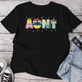 Aunt Of The Birthday Princess Girl Family Matching Women T-shirt Funny Gifts