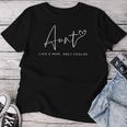 Auntie Tante Wie Eine Mutter Nur Cool T-shirt Frauen Lustige Geschenke