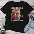 Ausser Betrieb X Geduldsfaden Gerissen Squirrel Coffee T-shirt Frauen Lustige Geschenke