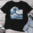 Blue Cats Wave For Kamala Drôle Chat Propriétaires Kamala Harris T-shirt femme Cadeaux drôles