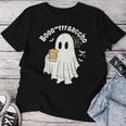 Borracho Halloween Drink Beer Mexican Drunk Ghost Spanish Women T-shirt Funny Gifts