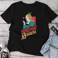 Bridge Card Game Deck Dealer Bridge Queen Maglietta da donna Regalos divertidos