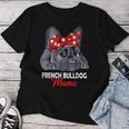 Bulldog Francese Mama Frenchie Mistress Maglietta da donna Regalos divertidos