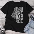 Cadeau Pour Line Dancer Line Dance T-shirt femme Cadeaux drôles