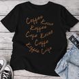 Coffee Coffee Café Coffee Drinker Coffee Lover T-shirt Frauen Lustige Geschenke