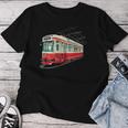 Cool Tram Costume In Città Per Ragazzi E Ragazze Maglietta da donna Regalos divertidos