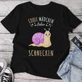 Coole Mädchen Lieben Schnecken Geschenk T-shirt Frauen Lustige Geschenke