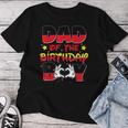Dad And Mom Of The Birthday Boy Mouse Family Matching Women T-shirt Funny Gifts