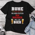 'Der Maurer Will Ein Beer' T-shirt Frauen Lustige Geschenke