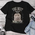 Donna Best Scottish Fold Cat Mom Ever Gatto Regalo Donneintage Maglietta da donna Regalos divertidos