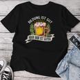 Education Ist Gut Aber Bier Ist Guter Bierstein Beer T-shirt Frauen Lustige Geschenke