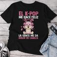 El K-Pop Me Hace Feliz Kpop Musik Cuello Camiseta de mujer Regalos divertidos