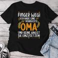 Finger Weg Ich Habe Eineerrückte Oma Und Keine Angst Oma S T-shirt Frauen Lustige Geschenke