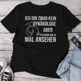 Frauenarzt Sanitäter Ich Bin Zwar Kein Gynaekologist T-shirt Frauen Lustige Geschenke