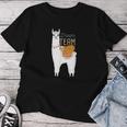 Alpaca Lama With Sloth Dream Team T-shirt Frauen Lustige Geschenke