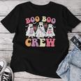Boo Boo Crew Halloween Costume Nurse Spooky Ghost Women T-shirt Unique Gifts