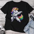 Karate Unicorn Athlete Belt Boys Girls T-shirt Frauen Lustige Geschenke